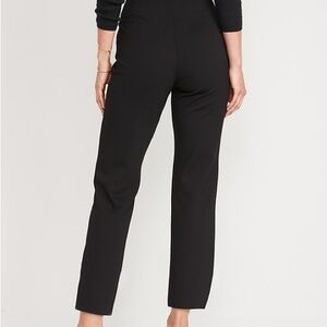 Old Navy L Tall Extra High-Waisted Stevie Straight Taper Ankle Pants